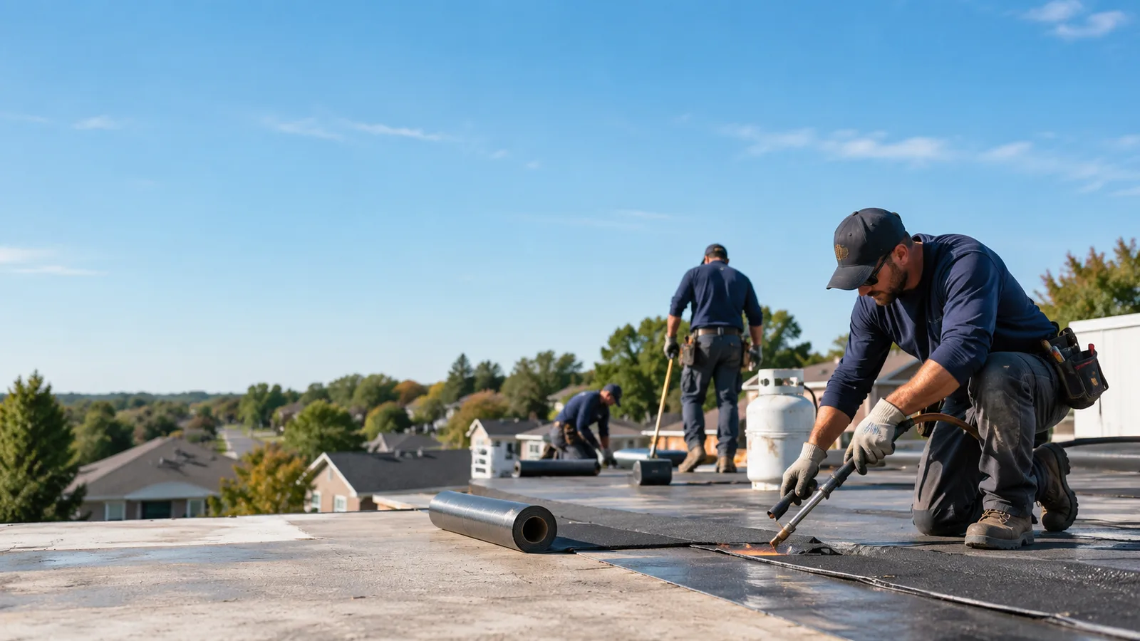 Flat Roof Leak Repair providers in Corrigan, TX